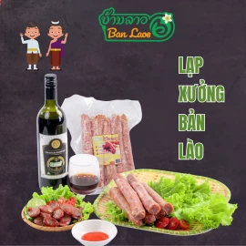 Lạp xưởng Bản Lào túi 500g