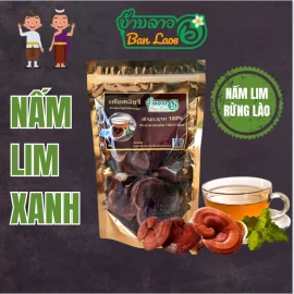 Nấm linh xanh bản Lào túi 200gr