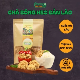 Chà bông heo bản Lào túi 250gr